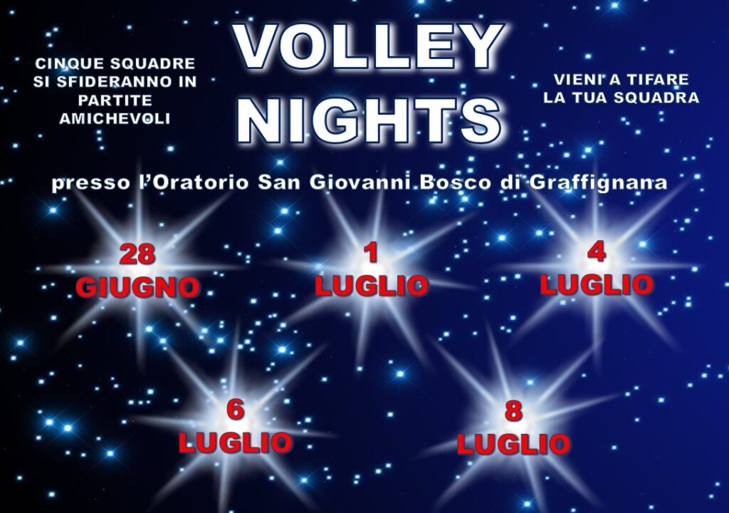 Volley Night @ Oratorio San Giovanni Bosco di Graffignana